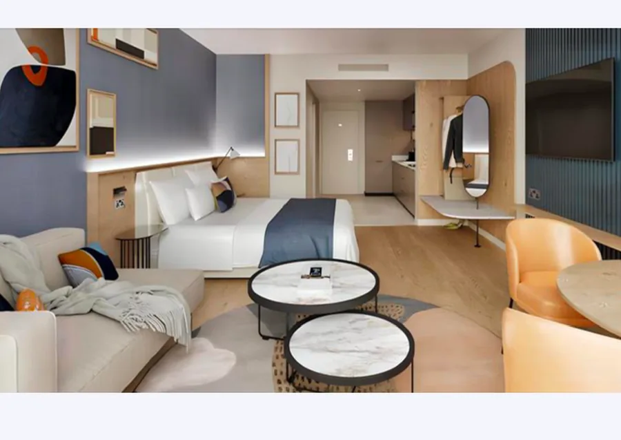 Wyndham Residences Gerakini villa living space