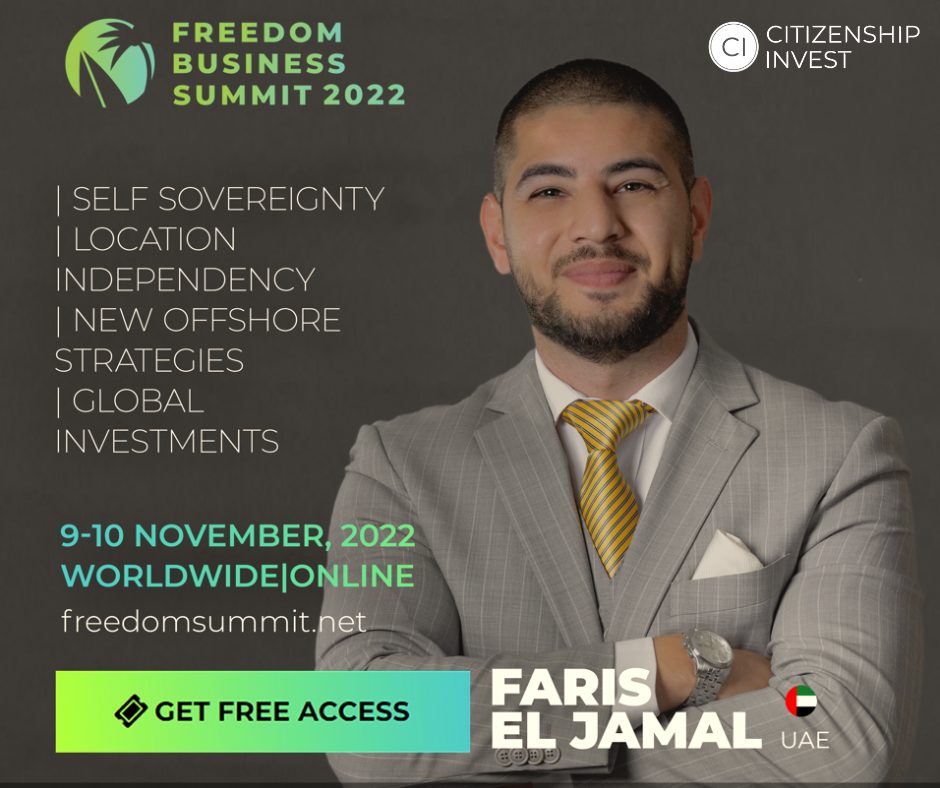 Citizenship Invest in the Freedom Business Summit 2022 – See you there!