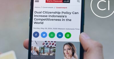 Dual Citizenship Policy Can Improve Indonesia’s Competitiveness in the World